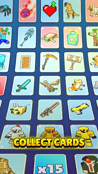 Скачать Craft Battle: Card Fight на Android — Безлимитные монеты и карты — скриншот 3