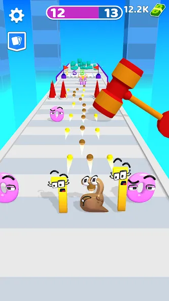 Merge Number Run (Мод Безлимитные деньги и все уровни) — скриншот 3