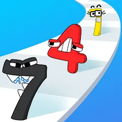 Merge Number Run (Мод Безлимитные деньги и все уровни)