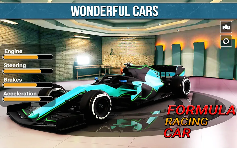 Formula Game: Car Racing Game — Мод: Разблокированы все автомобили — скриншот 4