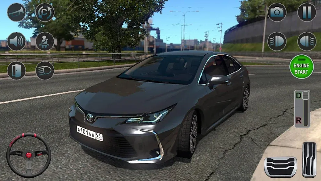 Скачать взлом Fury Driving School: Car Game на Андроид — Безлимитные деньги и топливо — скриншот 1 Скачать взлом Fury Driving School: Car Game на Андроид — Безлимитные деньги и топливо — скриншот 1