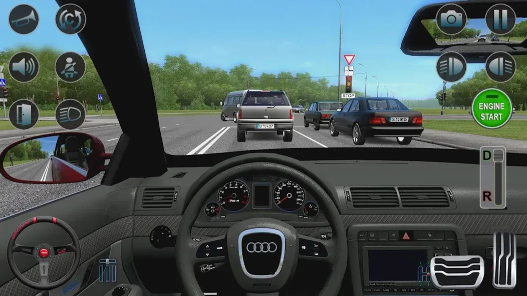 Скачать взлом Fury Driving School: Car Game на Андроид — Безлимитные деньги и топливо — скриншот 4 Скачать взлом Fury Driving School: Car Game на Андроид — Безлимитные деньги и топливо — скриншот 4