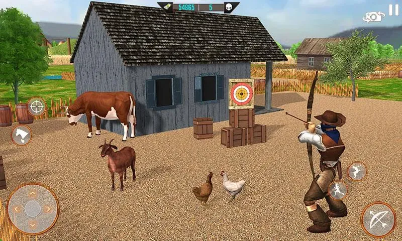 West Cowboy Shooting Games 3D на Андроид — Мод Безлимитные деньги и боеприпасы — скриншот 5