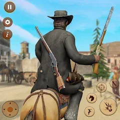 West Cowboy Shooting Games 3D на Андроид — Мод Безлимитные деньги и боеприпасы