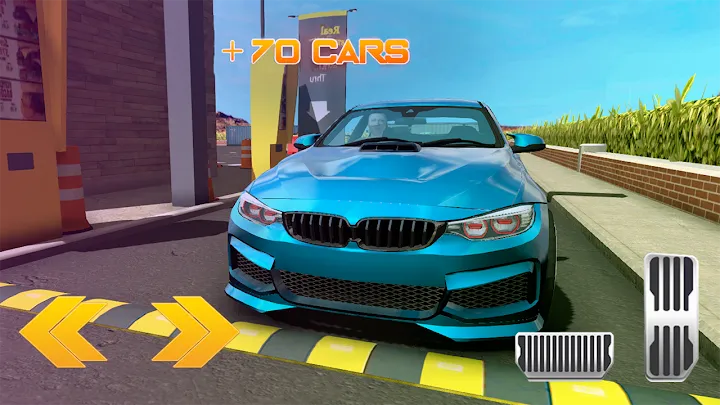 Modern Hard Car Parking Games на Андроид — Мод Безлимитные деньги и все машины — скриншот 1