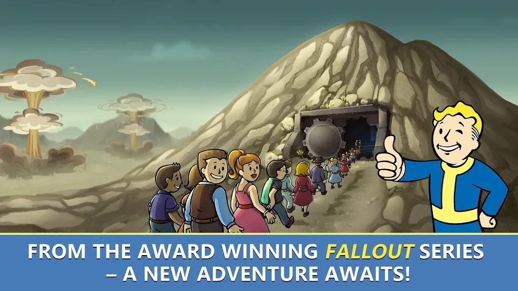 Fallout Shelter Online MOD — Безлимитные ресурсы и мощные герои на Андроид — скриншот 1