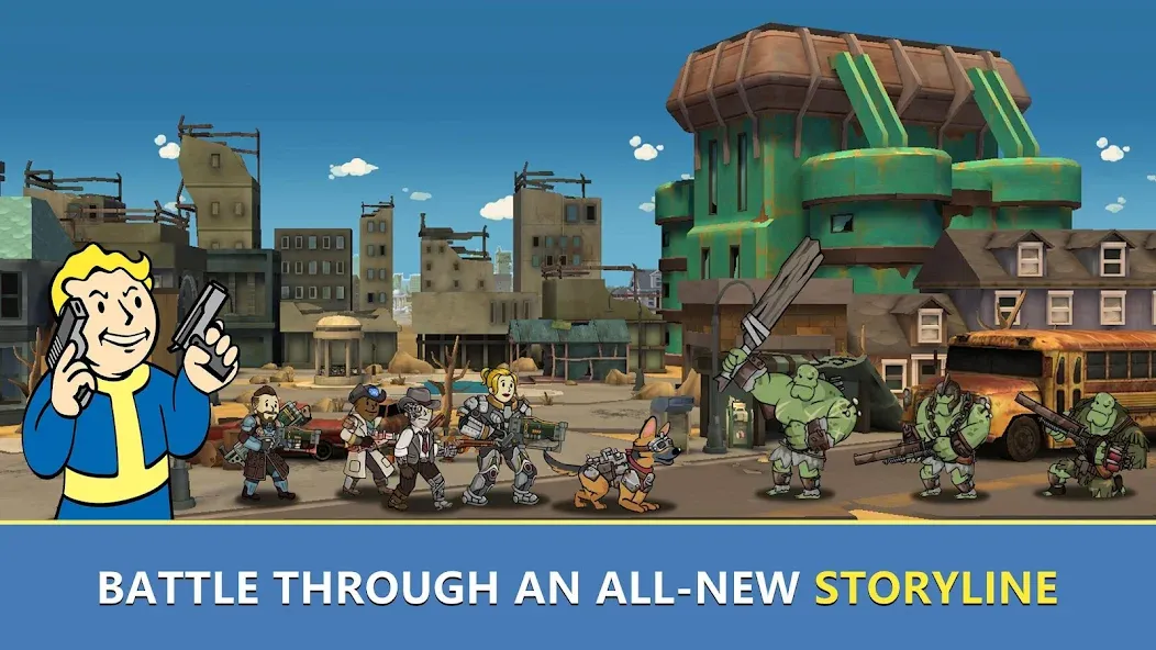 Fallout Shelter Online MOD — Безлимитные ресурсы и мощные герои на Андроид — скриншот 2