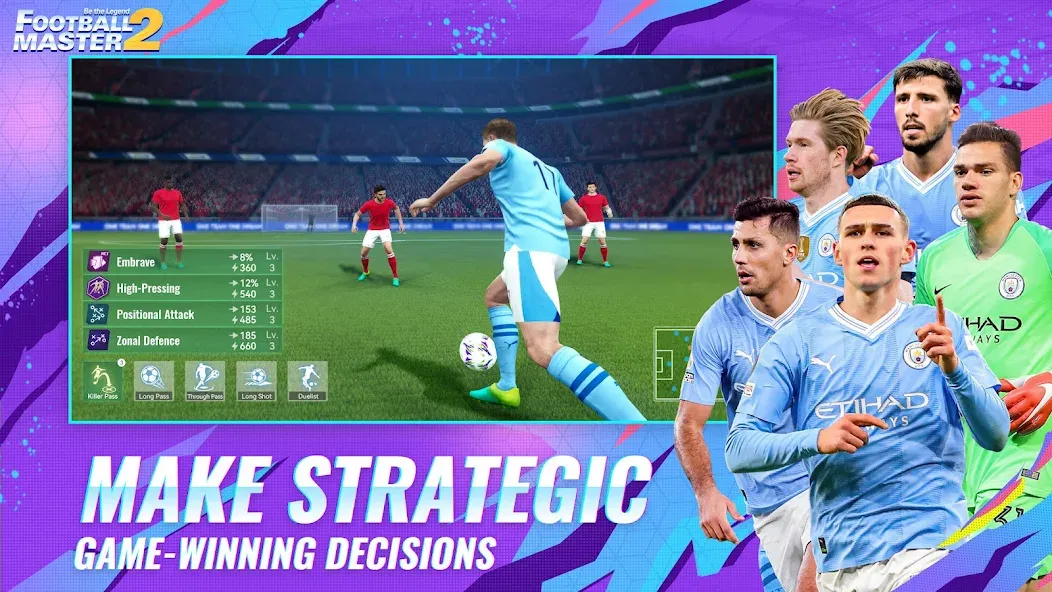 Football Master 2-Soccer Star Mod APK Безлимитные деньги и энергии — Скачать на Андроид — скриншот 1 Football Master 2-Soccer Star Mod APK Безлимитные деньги и энергии — Скачать на Андроид — скриншот 1
