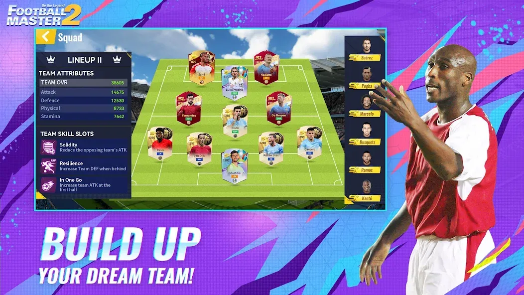 Football Master 2-Soccer Star Mod APK Безлимитные деньги и энергии — Скачать на Андроид — скриншот 2 Football Master 2-Soccer Star Mod APK Безлимитные деньги и энергии — Скачать на Андроид — скриншот 2