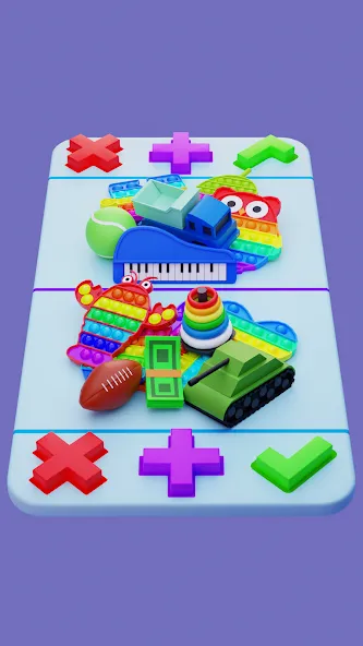 Fidget Trading - Poppit Game MOD APK — Без рекламы и бесконечные монеты — скриншот 5