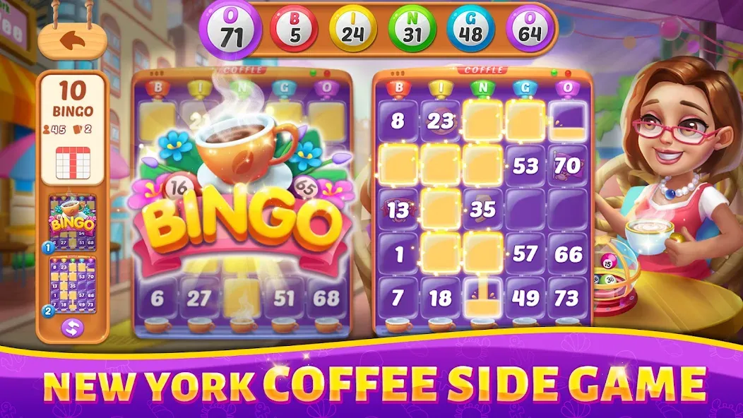 Bingo Rush - Club Bingo Games — Безлимитные монеты и бонусы — скриншот 3 Bingo Rush - Club Bingo Games — Безлимитные монеты и бонусы — скриншот 3