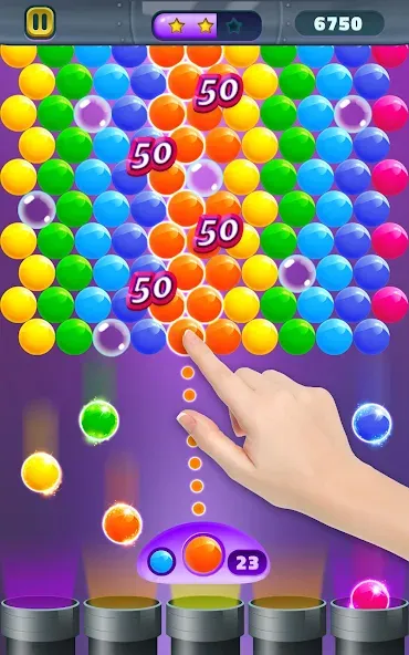 Action Bubble Game — Безлимитные жизни и монеты — скриншот 3 Action Bubble Game — Безлимитные жизни и монеты — скриншот 3