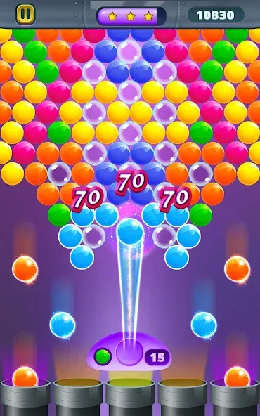 Action Bubble Game — Безлимитные жизни и монеты — скриншот 4 Action Bubble Game — Безлимитные жизни и монеты — скриншот 4
