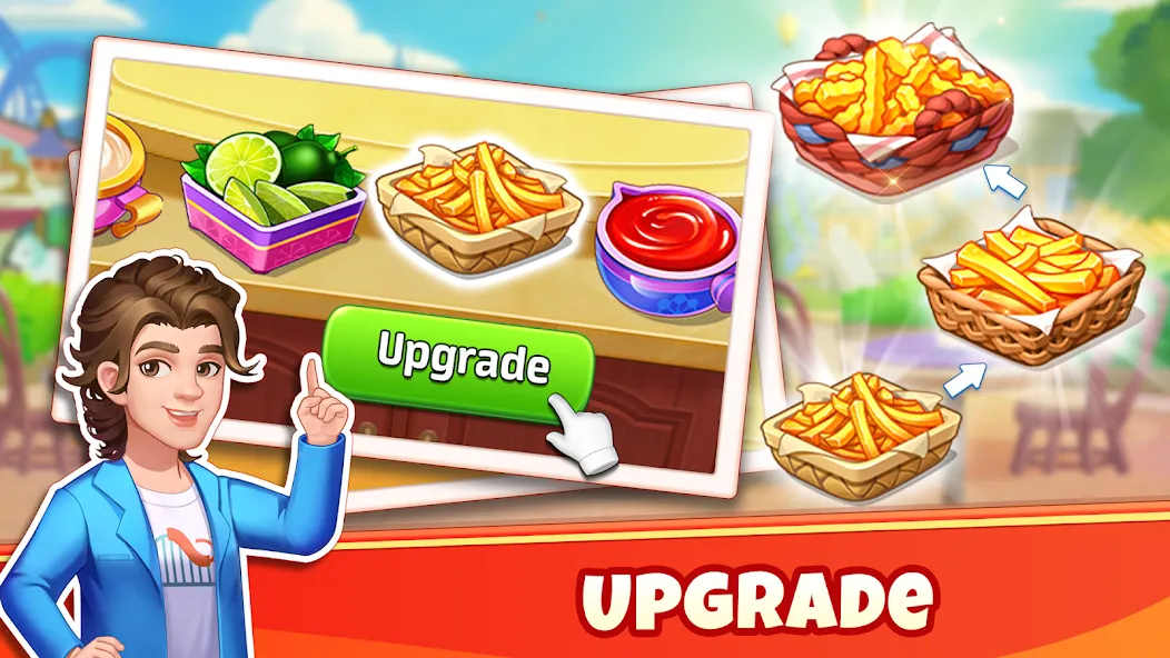 Скачать Cooking Wonder-Restaurant Game — Модификация Безлимитные монеты и алмазы — скриншот 5