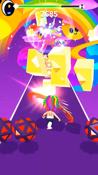6ix9ine Runner (Мод Безлимитные деньги и жизни) — скриншот 4 6ix9ine Runner (Мод Безлимитные деньги и жизни) — скриншот 4