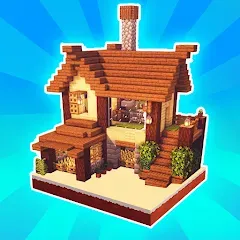 Скачать MiniCraft Village — Бесконечные ресурсы и быстрый крафт