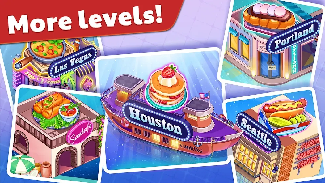American Cooking Star Games — Взломанная версия (Безлимитные деньги и энергия) — скриншот 4 American Cooking Star Games — Взломанная версия (Безлимитные деньги и энергия) — скриншот 4