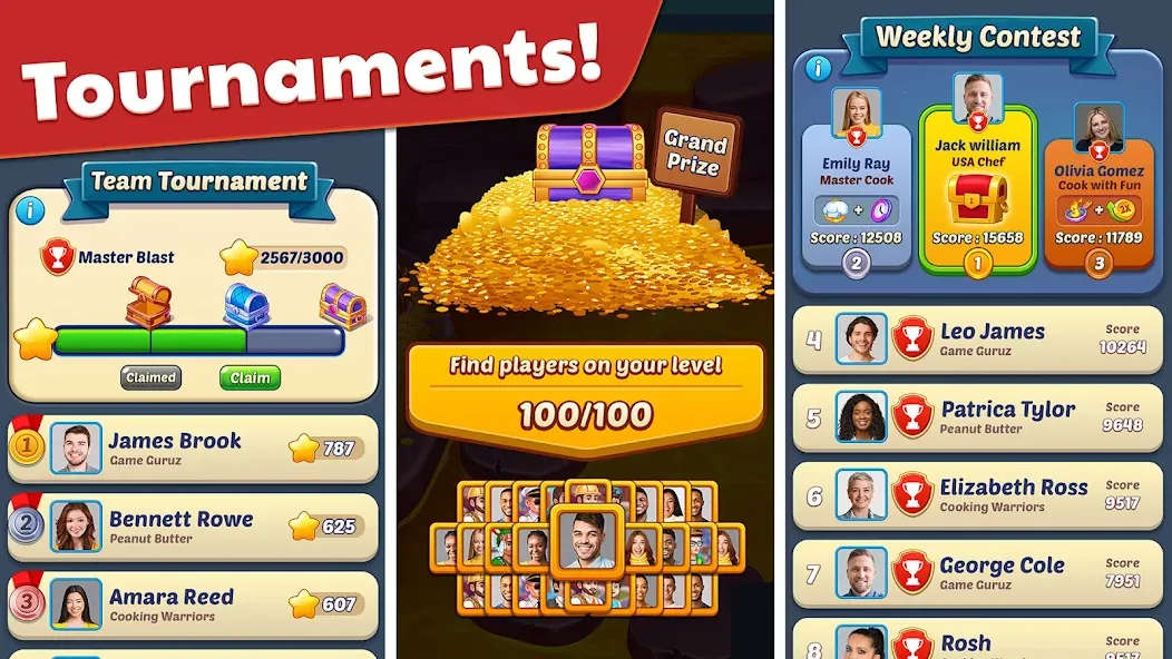 American Cooking Star Games — Взломанная версия (Безлимитные деньги и энергия) — скриншот 5 American Cooking Star Games — Взломанная версия (Безлимитные деньги и энергия) — скриншот 5