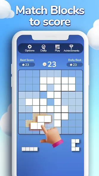Blodoku MOD APK на Android — Без рекламы и бесконечные подсказки — скриншот 1