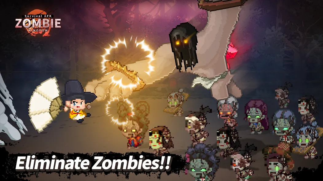 ZOMBIE Kingdom : Idle RPG MOD — Безлимитные деньги и алмазы на Андроид — скриншот 5
