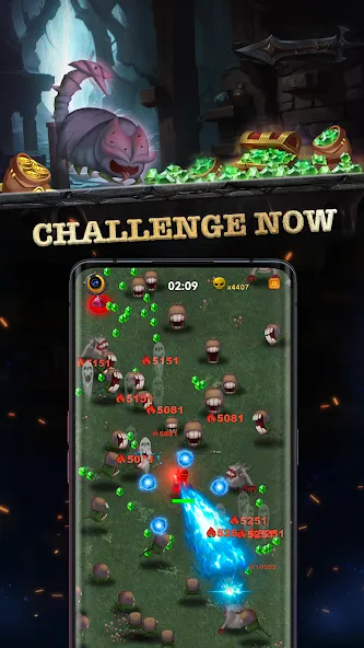 Скачать Survival Legends: Random Skill на Андроид — Много денег и усиленные навыки — скриншот 3
