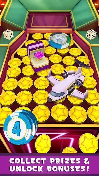 Coin Dozer: Casino Mod APK Безлимитные монеты и джекпоты — Скачать на Андроид — скриншот 2 Coin Dozer: Casino Mod APK Безлимитные монеты и джекпоты — Скачать на Андроид — скриншот 2