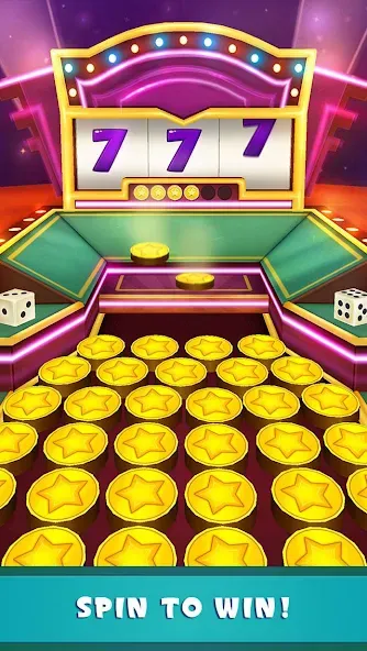 Coin Dozer: Casino Mod APK Безлимитные монеты и джекпоты — Скачать на Андроид — скриншот 3 Coin Dozer: Casino Mod APK Безлимитные монеты и джекпоты — Скачать на Андроид — скриншот 3