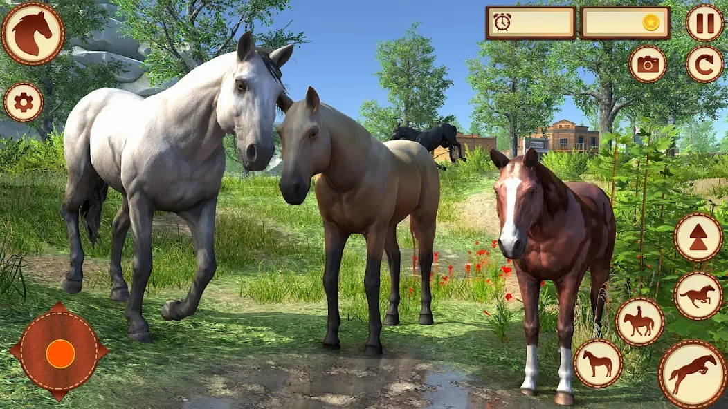 Скачать Virtual Wild Horse Family Sim MOD APK — Безлимитные деньги и ресурсы — скриншот 5 Скачать Virtual Wild Horse Family Sim MOD APK — Безлимитные деньги и ресурсы — скриншот 5