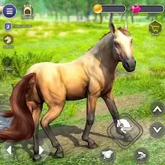 Скачать Virtual Wild Horse Family Sim MOD APK — Безлимитные деньги и ресурсы