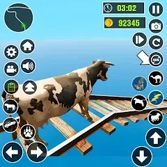 Epic Cow Ramp Rush Run Game на Андроид — Мод Безлимитные монеты и ускоренный бег