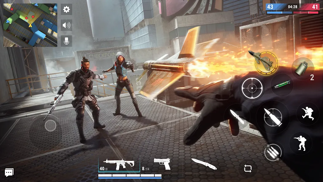 Скачать Modern Strike Online: PvP FPS с модом — Много денег и патронов — скриншот 3