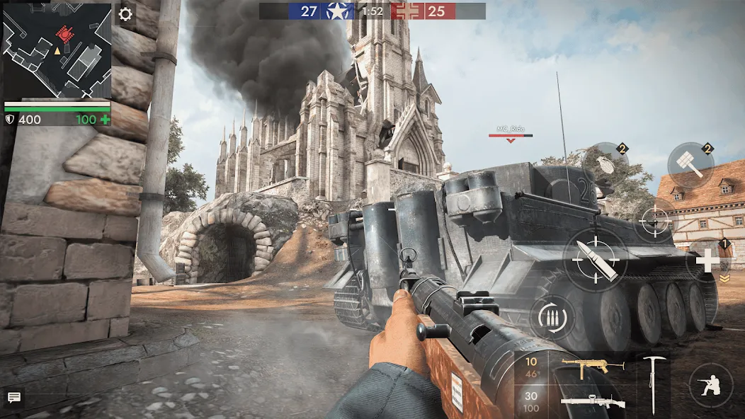 World War Heroes — WW2 PvP FPS MOD APK на Android — Безлимитные деньги и всё оружие — скриншот 4