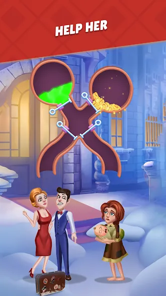 Скачать Home Pin 2: Family Adventure (Мод: Безлимитные монеты и подсказки) на Андроид — скриншот 1