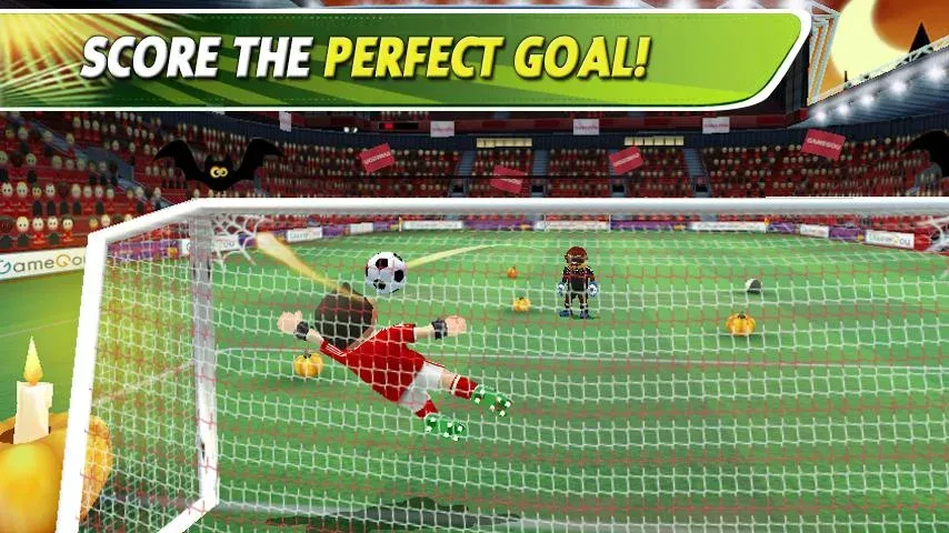 Взломанная Perfect Kick на Андроид — Безлимитные деньги и энергия — скриншот 2