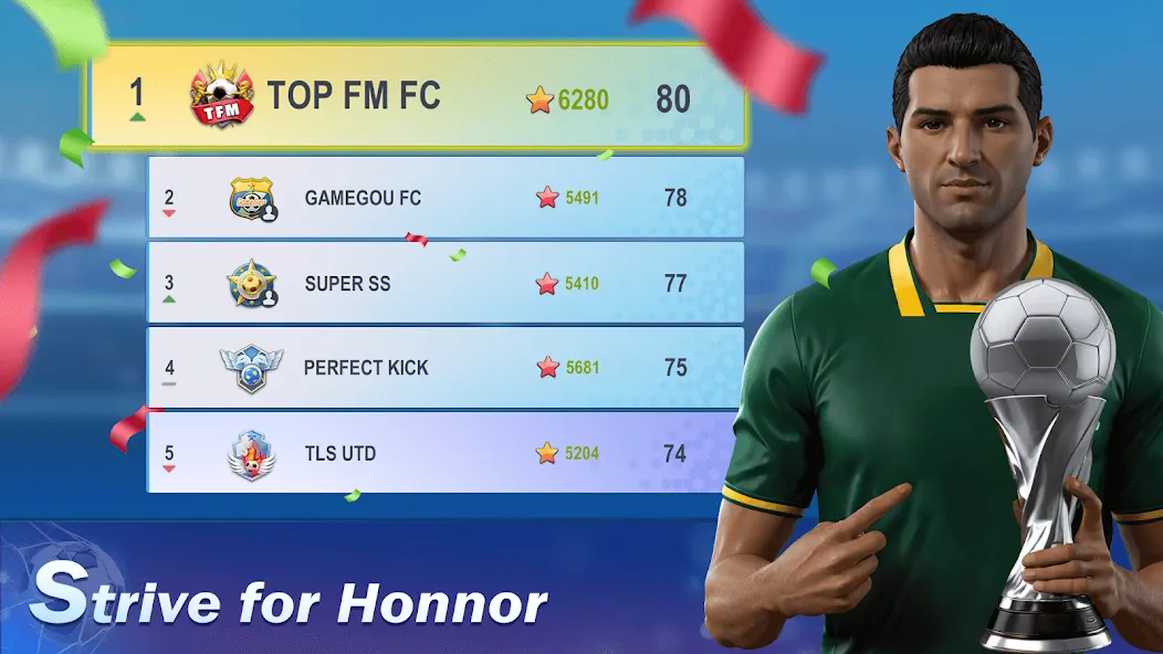 Top Football Manager 2024 Mod APK Безлимитные деньги и ресурсы — Скачать на Андроид — скриншот 3