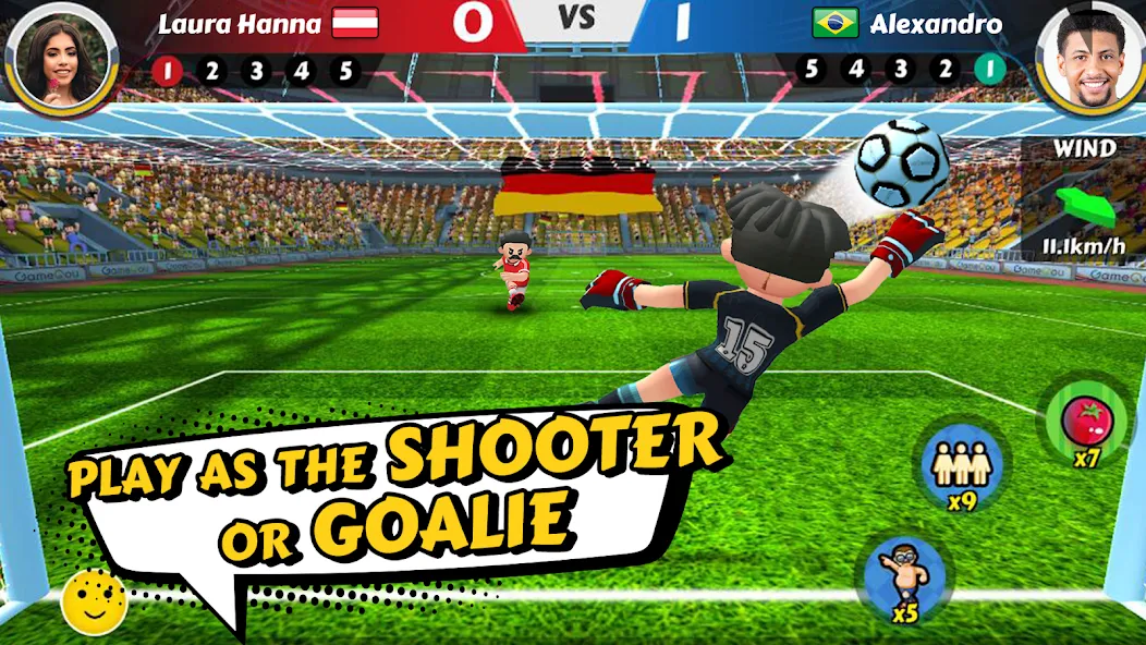 Perfect Kick 2 - Online Soccer — Безлимитные монеты и открытые уровни — скриншот 2