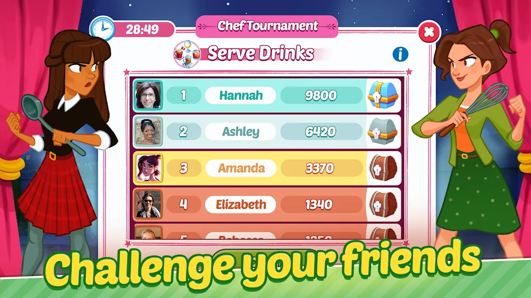 Скачать Delicious World - Cooking Game MOD APK — Безлимитные монеты и энергия — скриншот 5