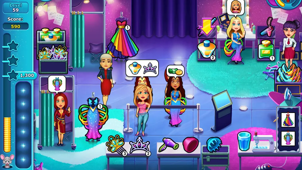 Fabulous 5: Fashion & Dress-up на Андроид — Мод Безлимитные деньги и все наряды — скриншот 5