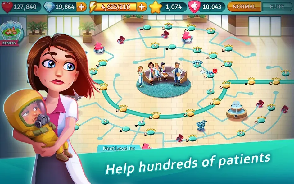 Скачать Heart's Medicine - Doctor Game на телефон — Безлимитные деньги и энергия — скриншот 4