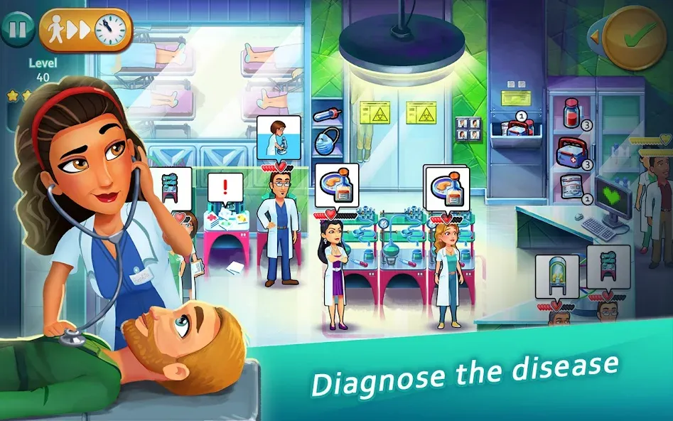 Скачать Heart's Medicine - Doctor Game на телефон — Безлимитные деньги и энергия — скриншот 5