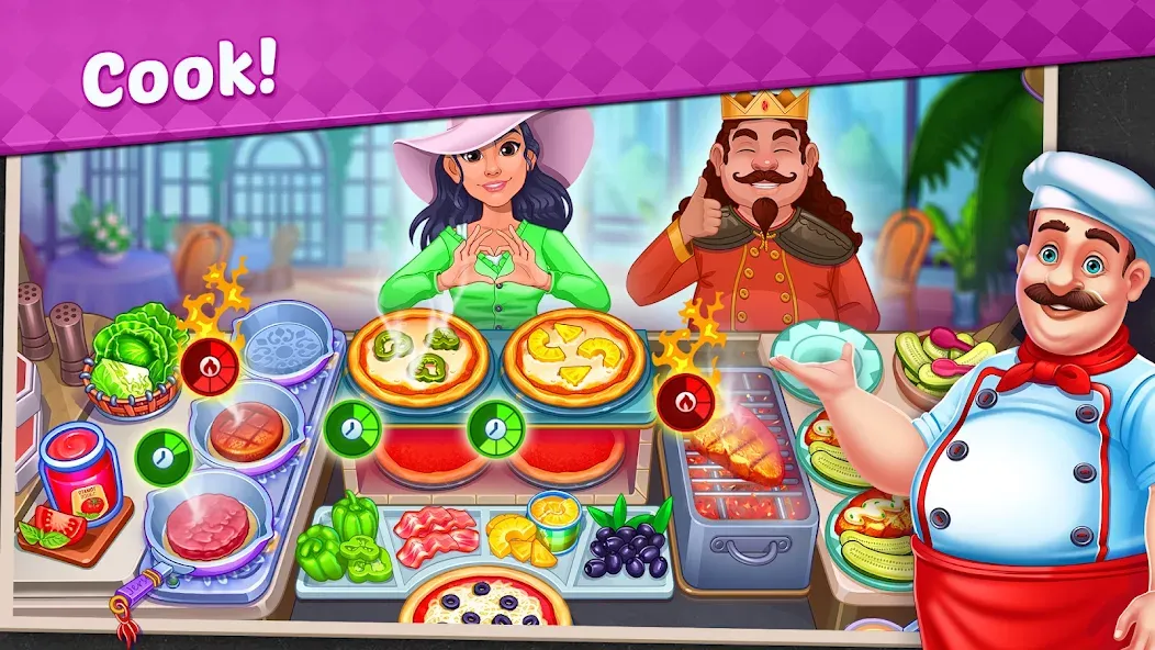 Скачать My Cafe Shop : Cooking Games с модом — Безлимитные монеты и алмазы — скриншот 2