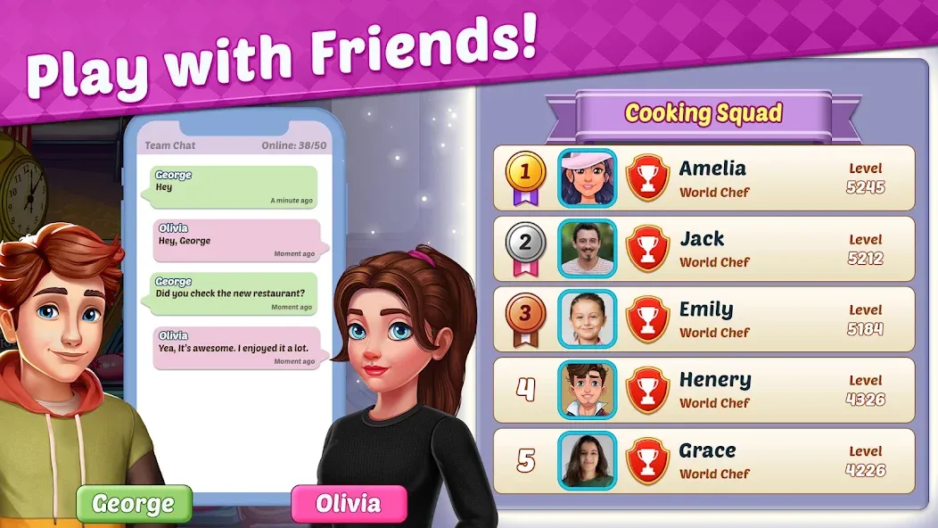 Скачать My Cafe Shop : Cooking Games с модом — Безлимитные монеты и алмазы — скриншот 4