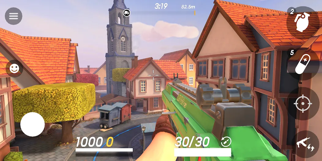 Guns of Boom Online PvP Action MOD APK — Безлимитные ресурсы и улучшенное оружие — скриншот 5