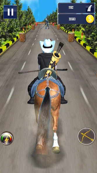 Cowboy Horse Run на Андроид — Безлимитные деньги и энергия — скриншот 2