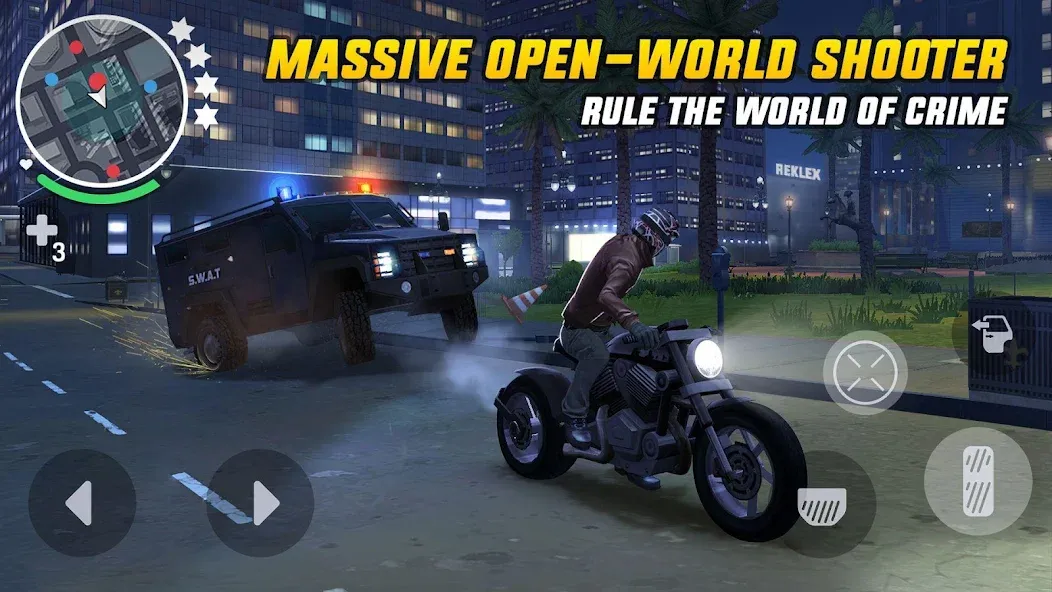 Взлом Gangstar New Orleans — Безлимитные деньги и патроны — скриншот 2