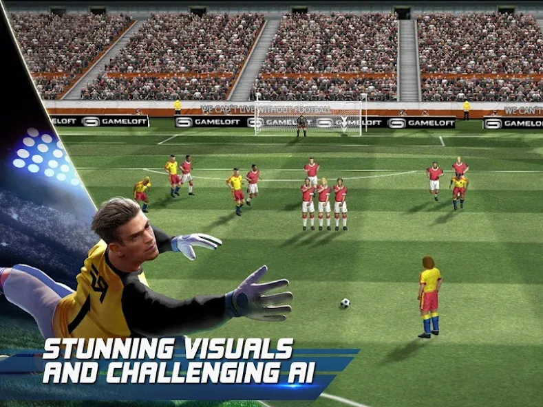 Real Football на Андроид — Безлимитные деньги и все команды открыты — скриншот 2 Real Football на Андроид — Безлимитные деньги и все команды открыты — скриншот 2
