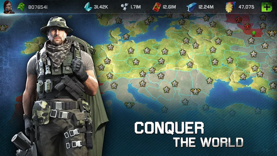 Скачать War Planet Online: MMO Game на Андроид — Безлимитные ресурсы и ускоренное строительство — скриншот 5
