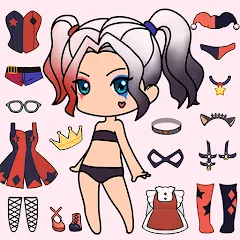 Скачать Doll Dress Up - Makeup Games с модом — Безлимитные деньги и всё открыто