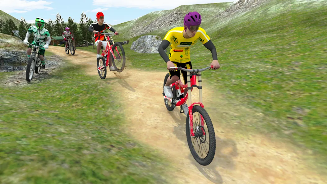 Скачать взломанную BMX Rider: Cycle Race Game — Безлимитные деньги и все велосипеды — скриншот 3