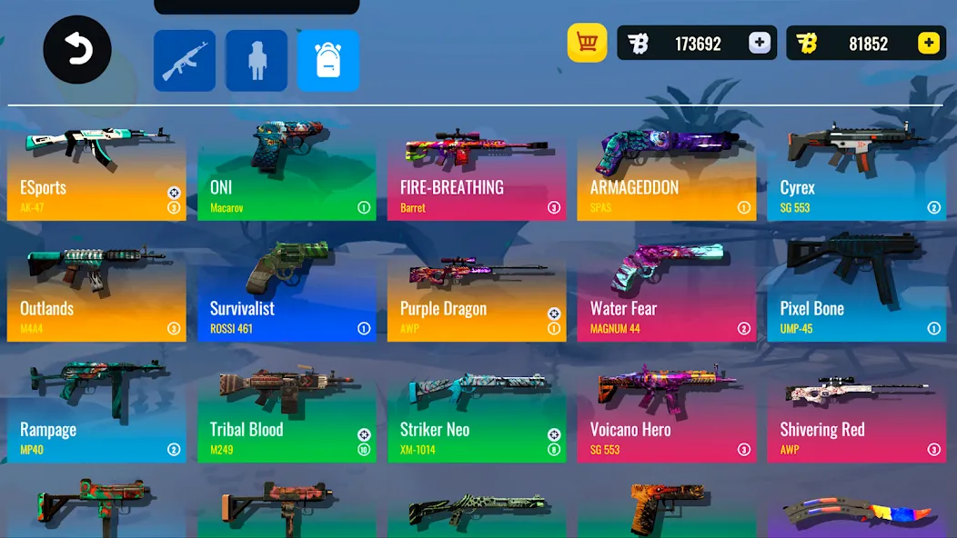BLOCKFIELD — 5v5 PvP Shooter — Мод: Безлимитные патроны и открыто оружие — скриншот 3
